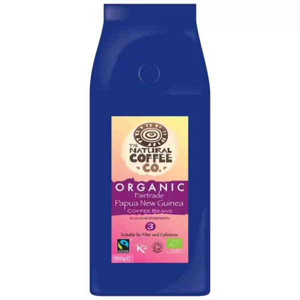 The Natural Coffee Co. Organic Papua New Guinea Coffee, 908g